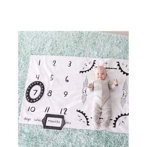 Crate&Kids Monthly Milestone Mat Baby Event Scrapbooking Baby Pictures Memories‎
